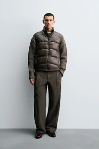 100% FEATHER WATER REPELLENT DOWN VEST