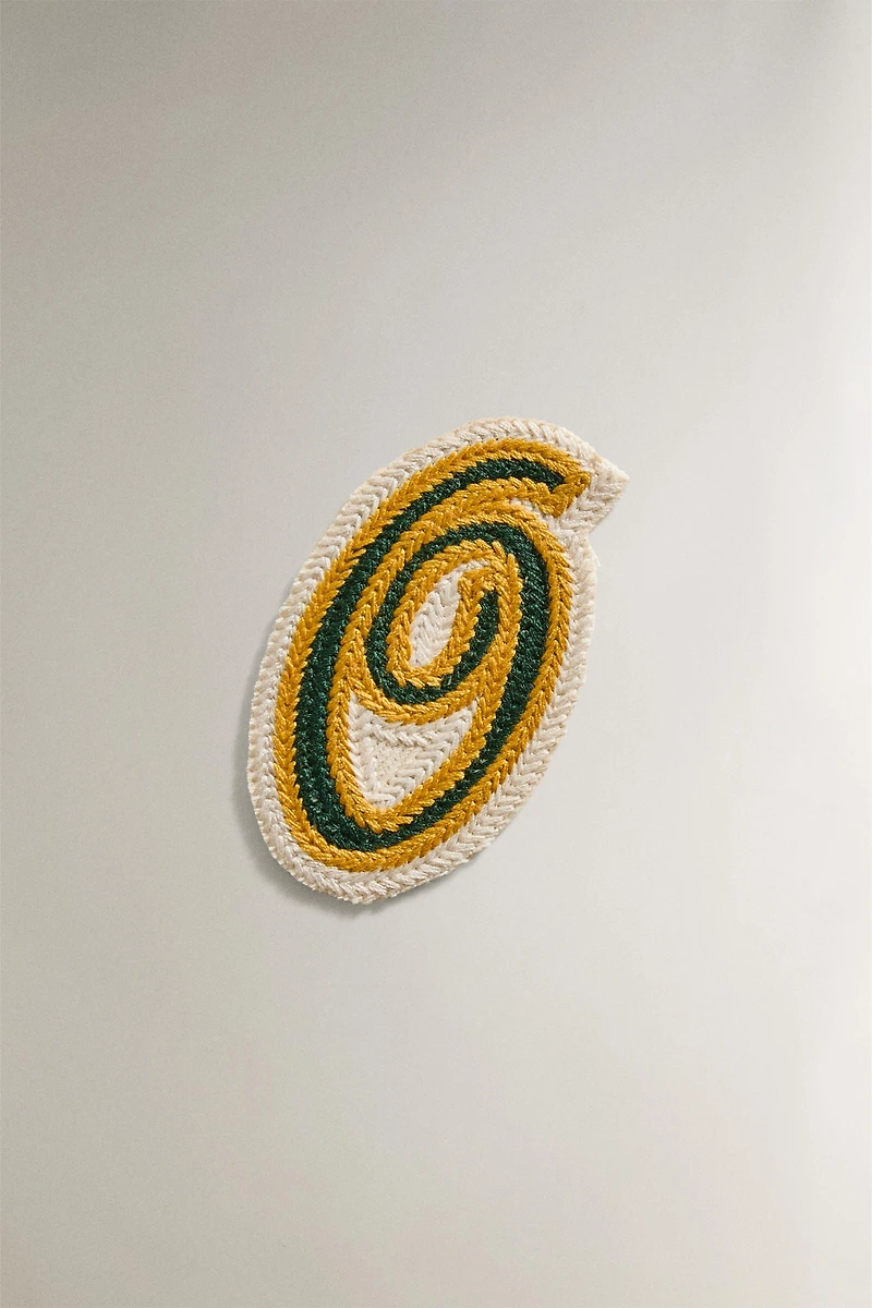 COTTON LETTER O PATCH
