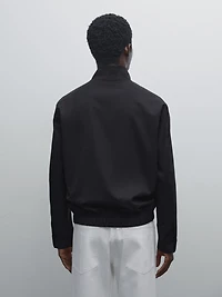 Wool blend jacket