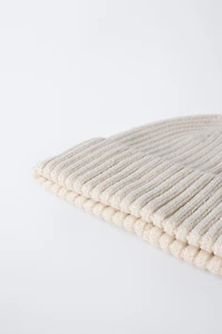 BONNET EN MAILLE UNIE