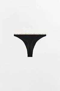 TANGA SEAMLESS DENTELLE