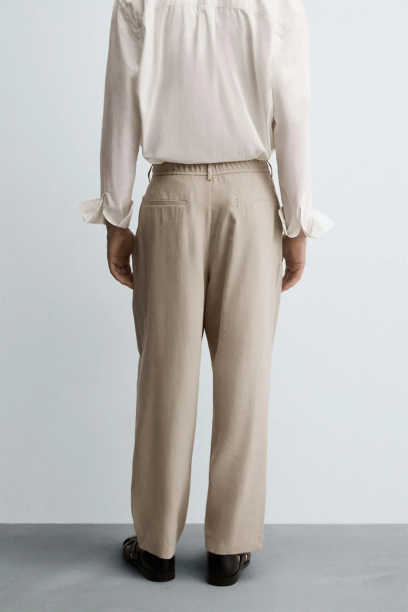 PANTALON FLUIDE PLIS