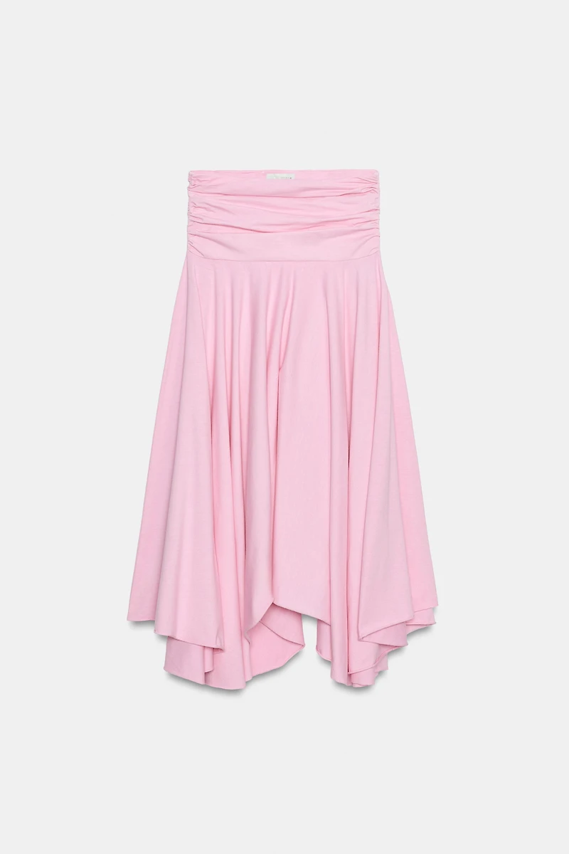 ASYMMETRIC SASH SKIRT