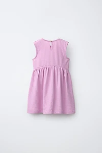 COMBINATION TEXTURED DRESS