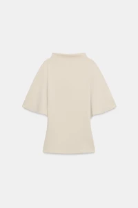 PLEATED TEXTURED TOP