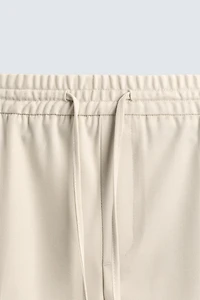 JOGGER WAIST STRETCH PANTS