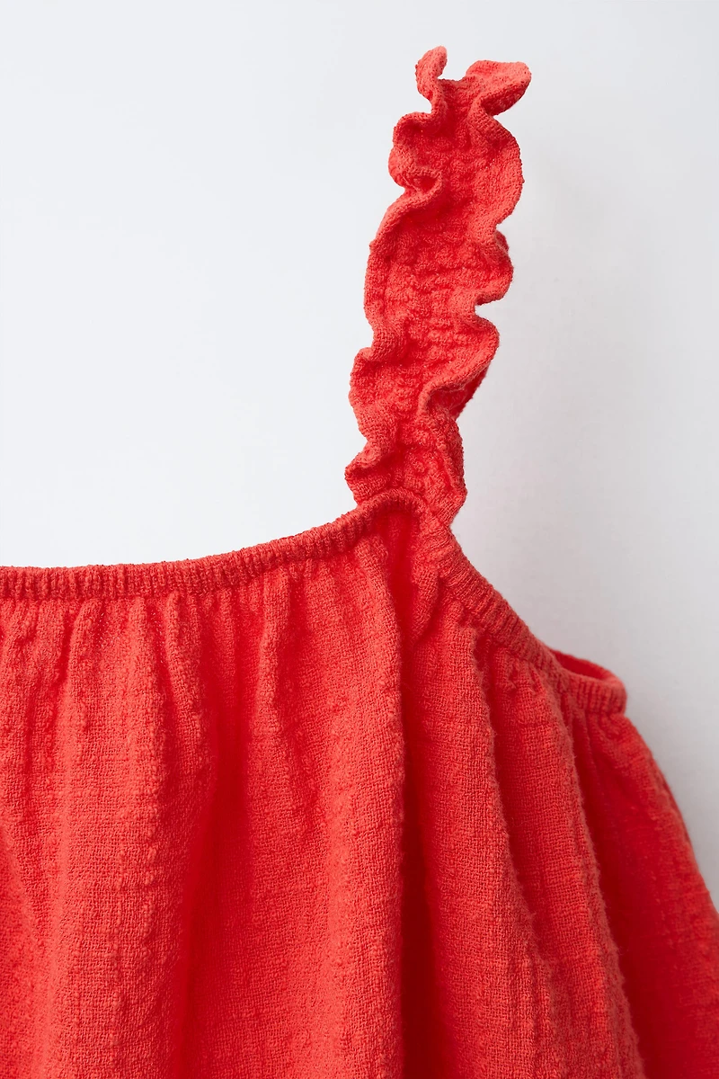 COMBINATION STRAPPY T-SHIRT