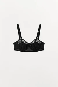 POINTELLE LACE UNDERWIRE BRA
