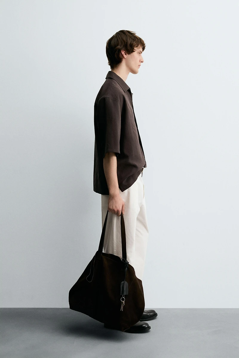 RELAXED FIT FLOWY SHIRT
