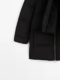 Water-repellent puffer jacket