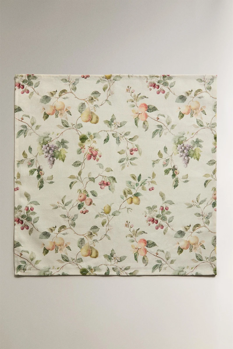 BOTANICAL PRINT NAPKINS (PACK OF 2)