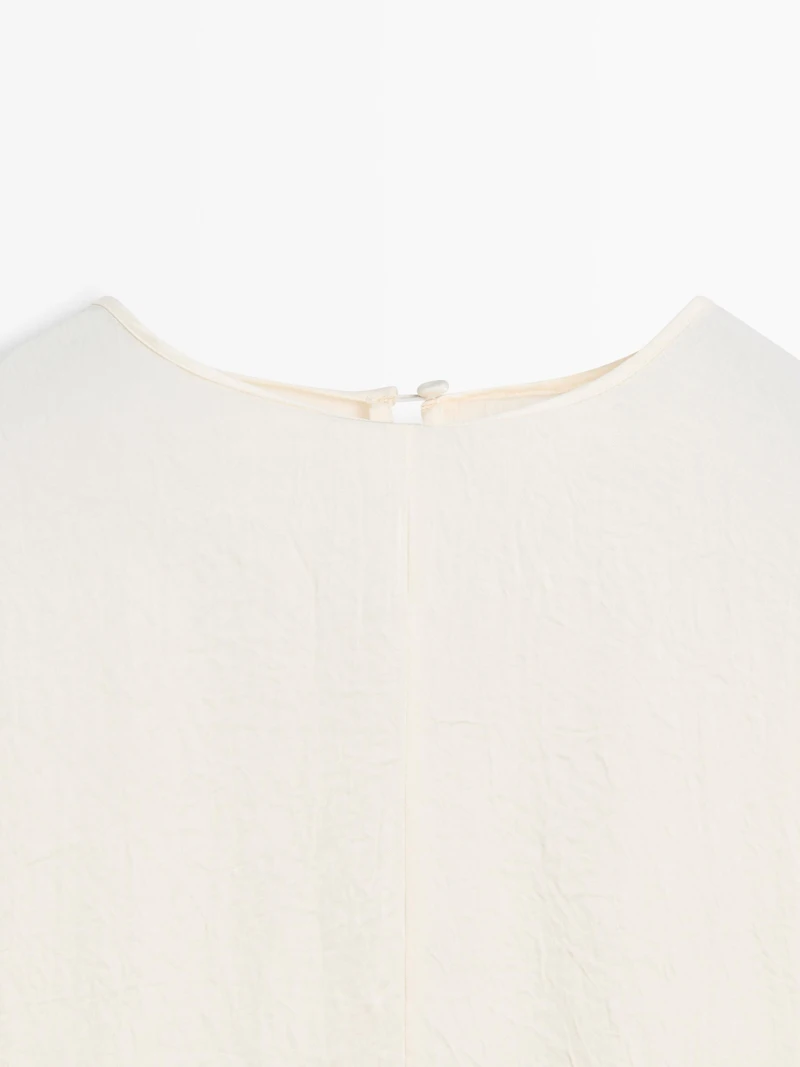 Midi dress with sash belt - STUDIO