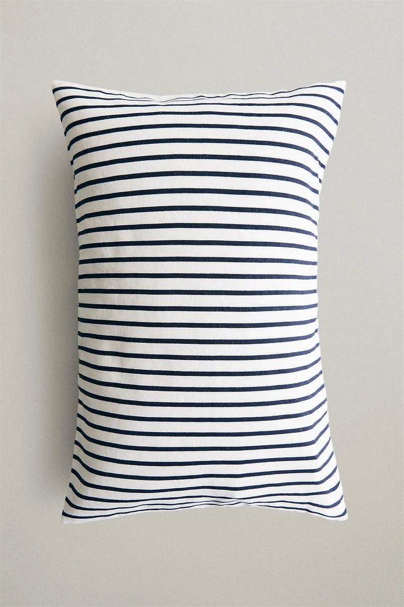 STRIPED THROW PILLOW COVER