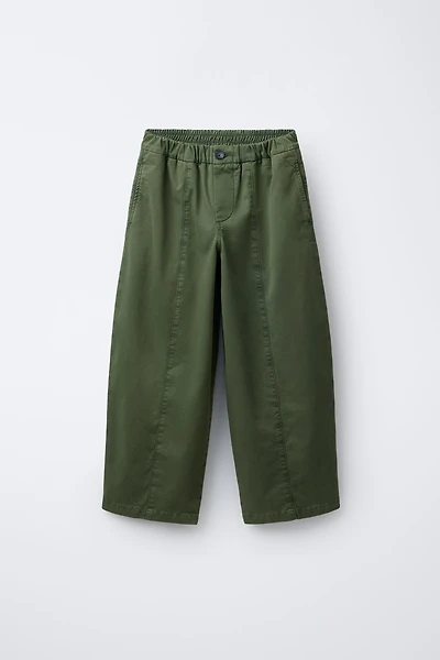 BALLOON PANTS WITH SEAM DETAIL