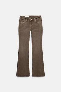 TRF LOW RISE BOOTCUT JEANS