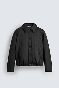 QUILTED CROPPED FIT JACKET