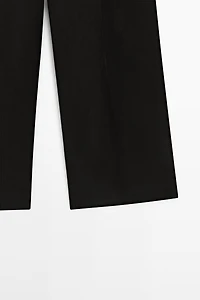 Pantalon fluide plissé