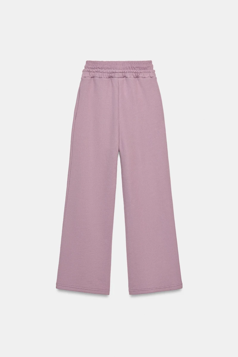 PLUSH STRAIGHT LEG PANTS