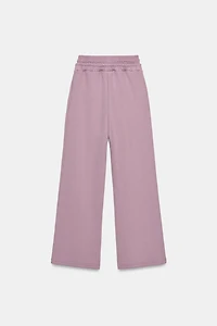 PLUSH STRAIGHT LEG PANTS