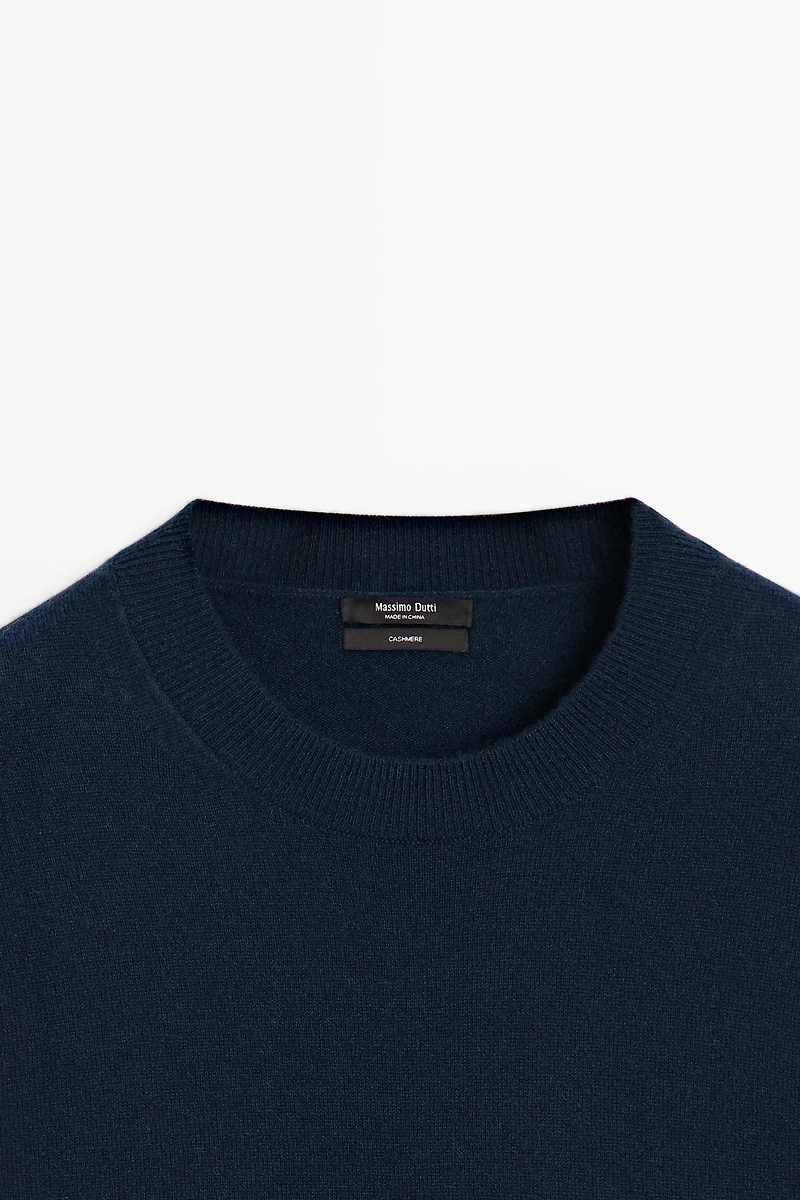 Pull manches longues 100 % cachemire