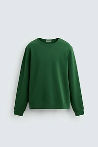 BASIC CREWNECK SWEATSHIRT