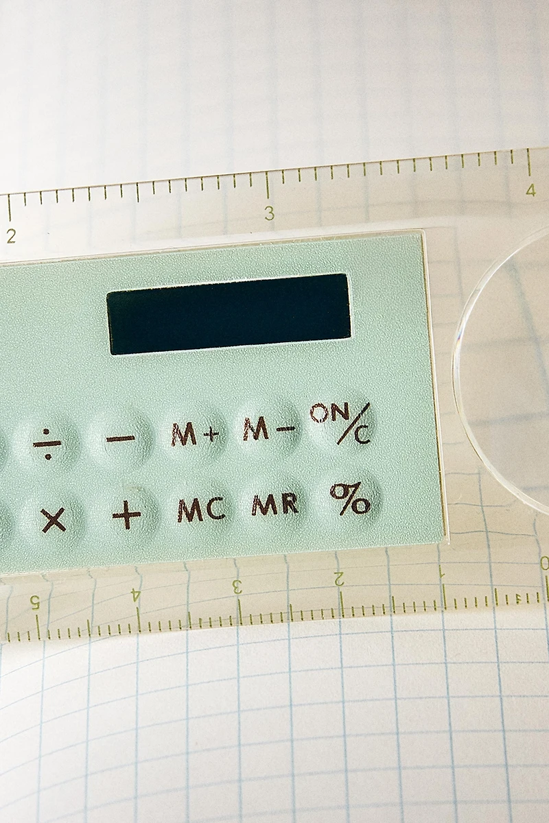 CALCULATOR RULER