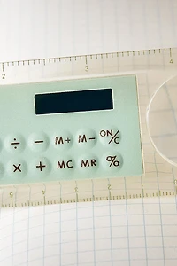 CALCULATOR RULER