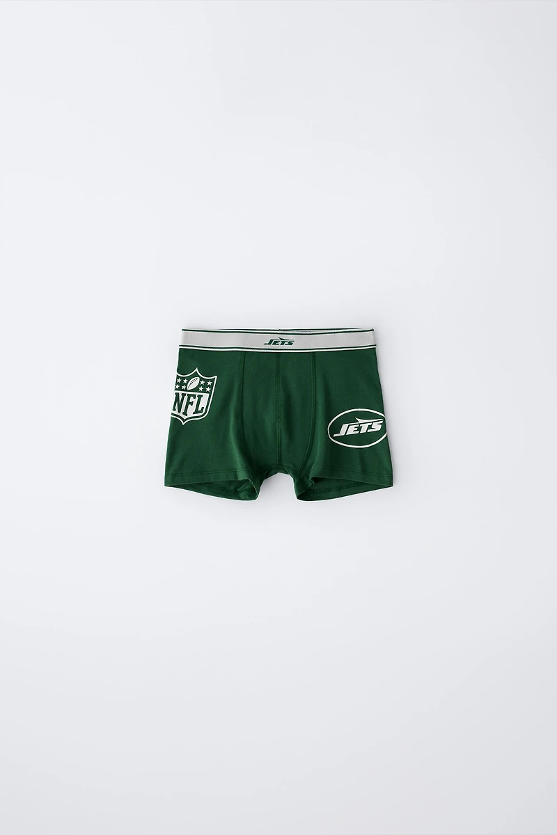 6-14 YEARS/ TWO-PACK OF NFL © OUTER STUFF BOXERS