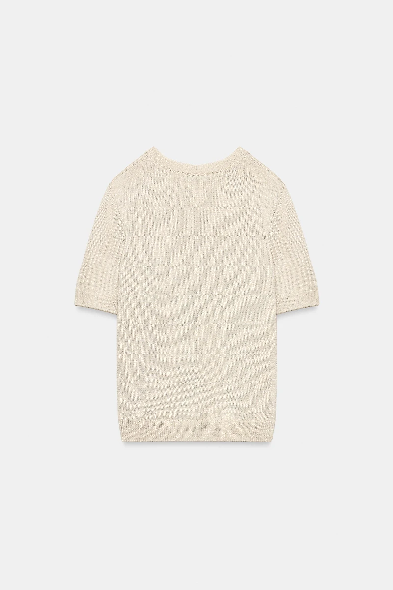 SHORT SLEEVE CARDIGAN