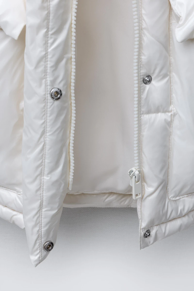 WATER REPELLENT FEATHER AND DOWN JACKET