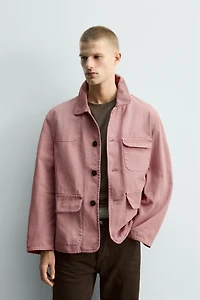 WASHED RELAXED FIT JACKET