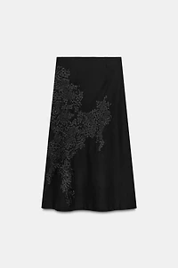 ZW COLLECTION EMBROIDERED LONG SKIRT