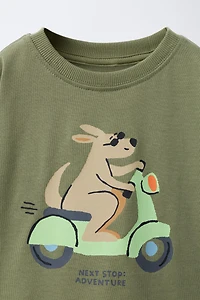 ANIMAL PRINT T-SHIRT