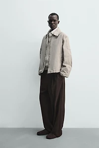 WASHED BOXY FIT JACKET