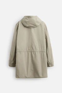 SHORT COTTON PARKA
