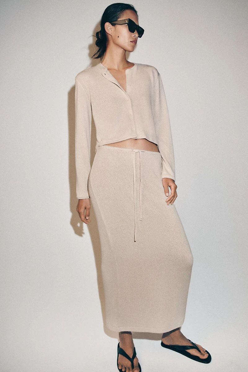 LONG STRAIGHT SKIRT