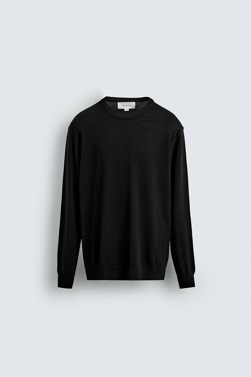 100% WOOL SWEATER
