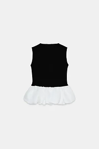 COMBINATION STRETCH TOP