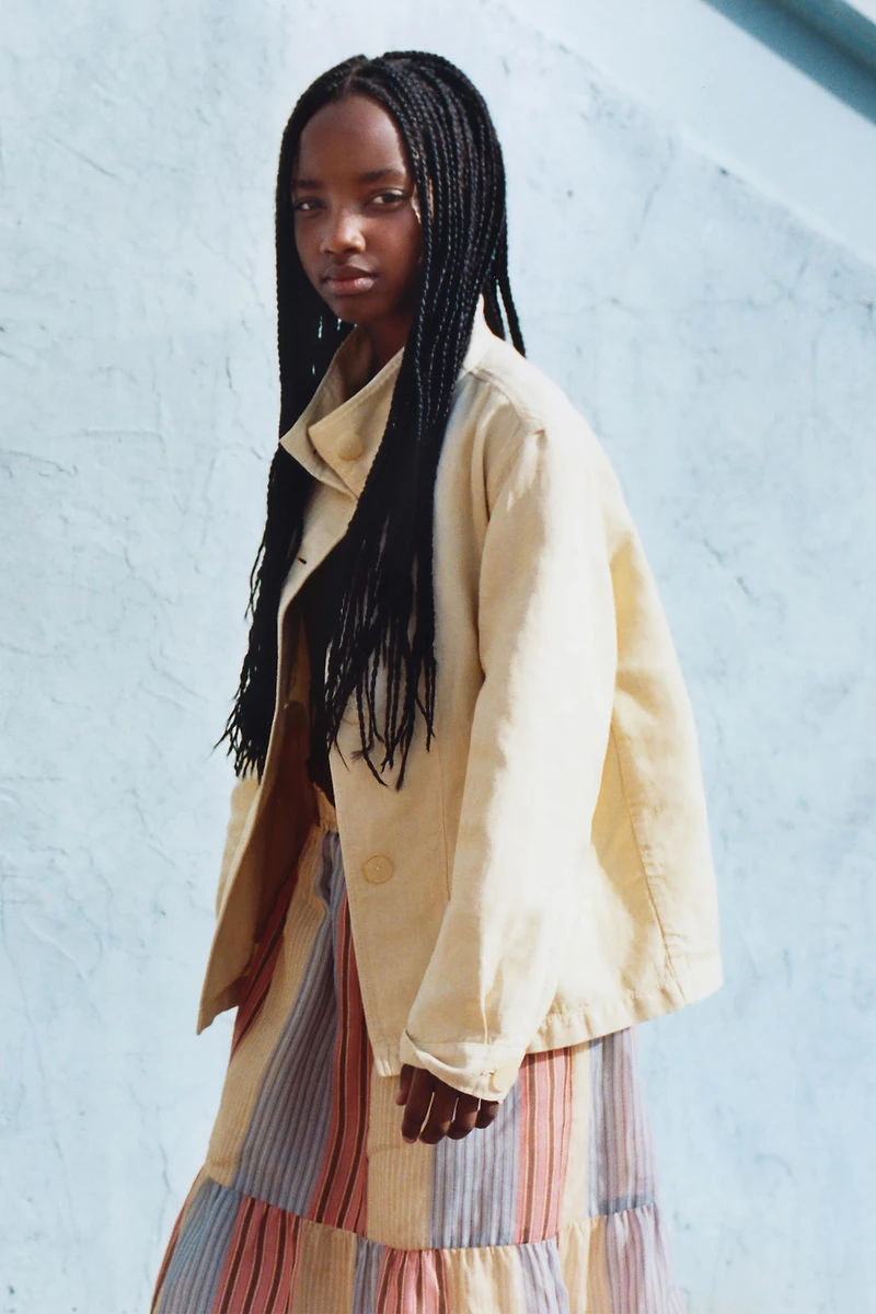 COTTON AND LINEN JACKET