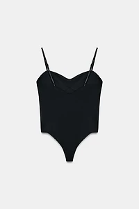 SWEETHEART NECKLINE BODYSUIT