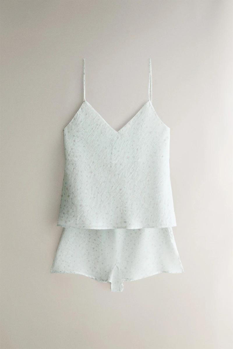 FLORAL STRAPPY TOP