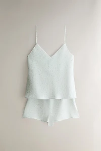 FLORAL STRAPPY TOP