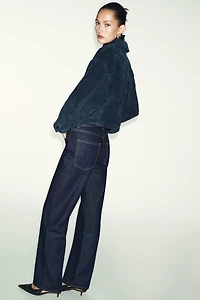 Z.03 HIGH-WAIST STRAIGHT LONG LENGTH JEANS