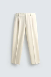 LIMITED EDITION FLANNEL PLEATED PANTS