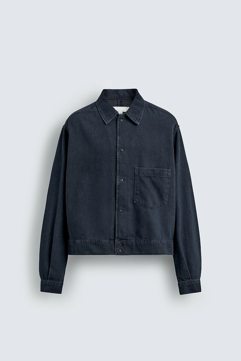 SURCHEMISE EN DENIM LÉGER