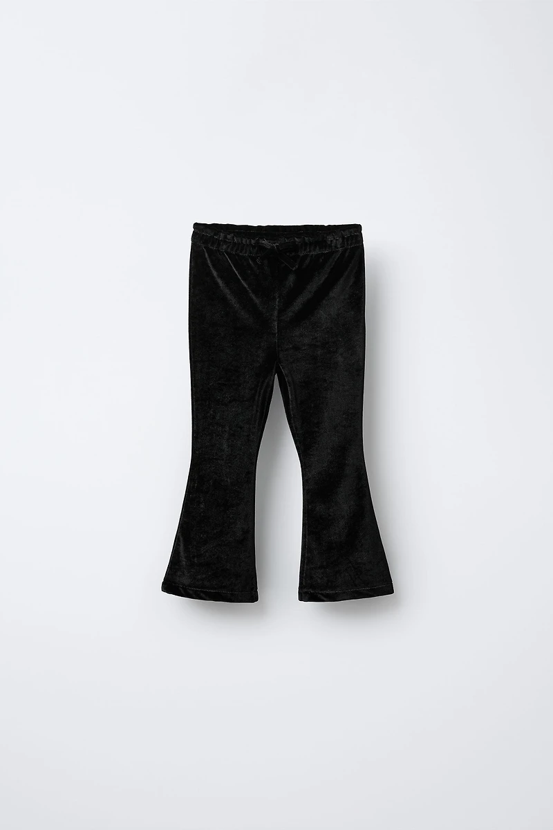 FLARE VELVET PANTS