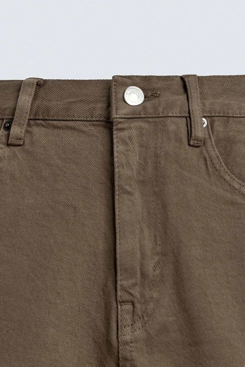 REGULAR FIT DENIM SHORTS
