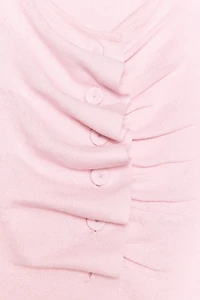 RUCHED KNIT TOP