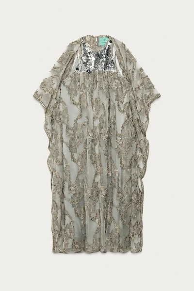 SEQUINED JACQUARD TUNIC DRESS MARISA BERENSON X ZARA