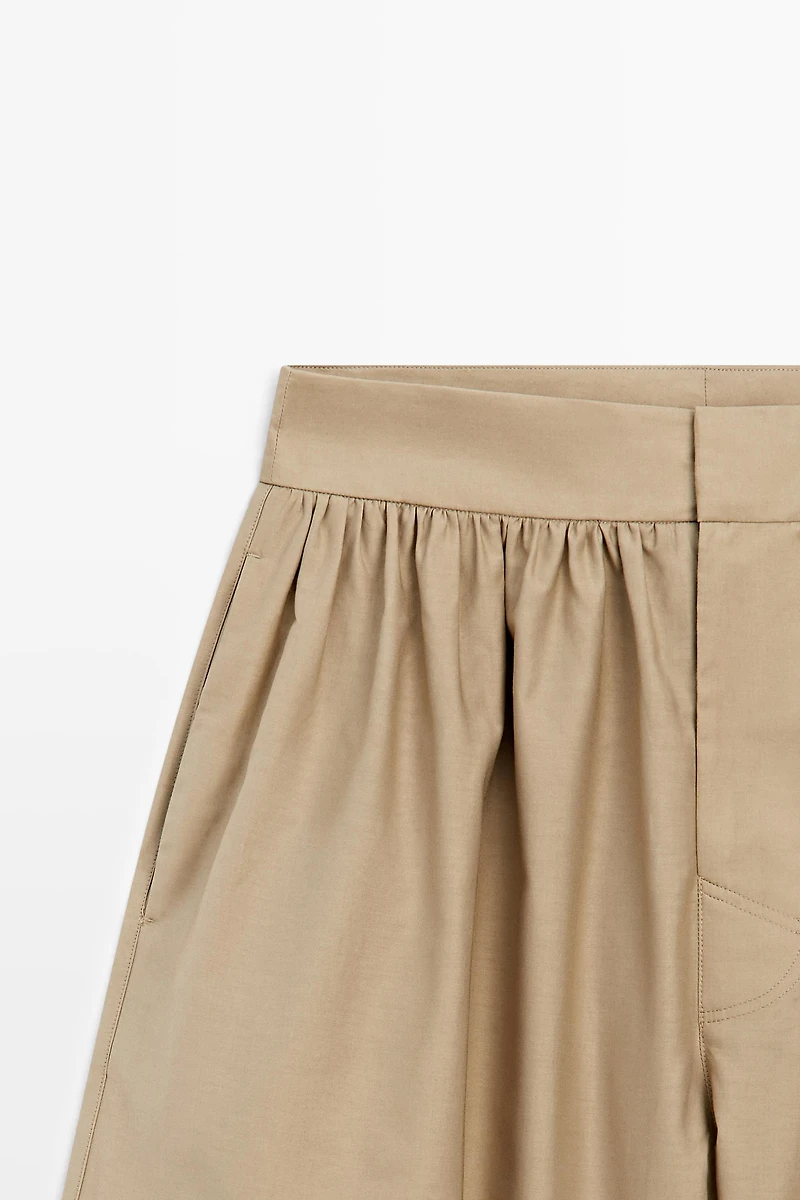 Culottes with pleated details - LIMITED EDITION